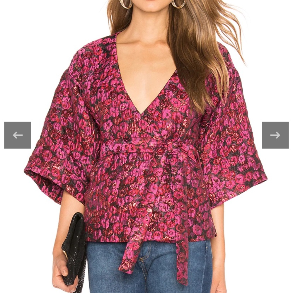 Tularosa wrap jacket sz XS VEUC